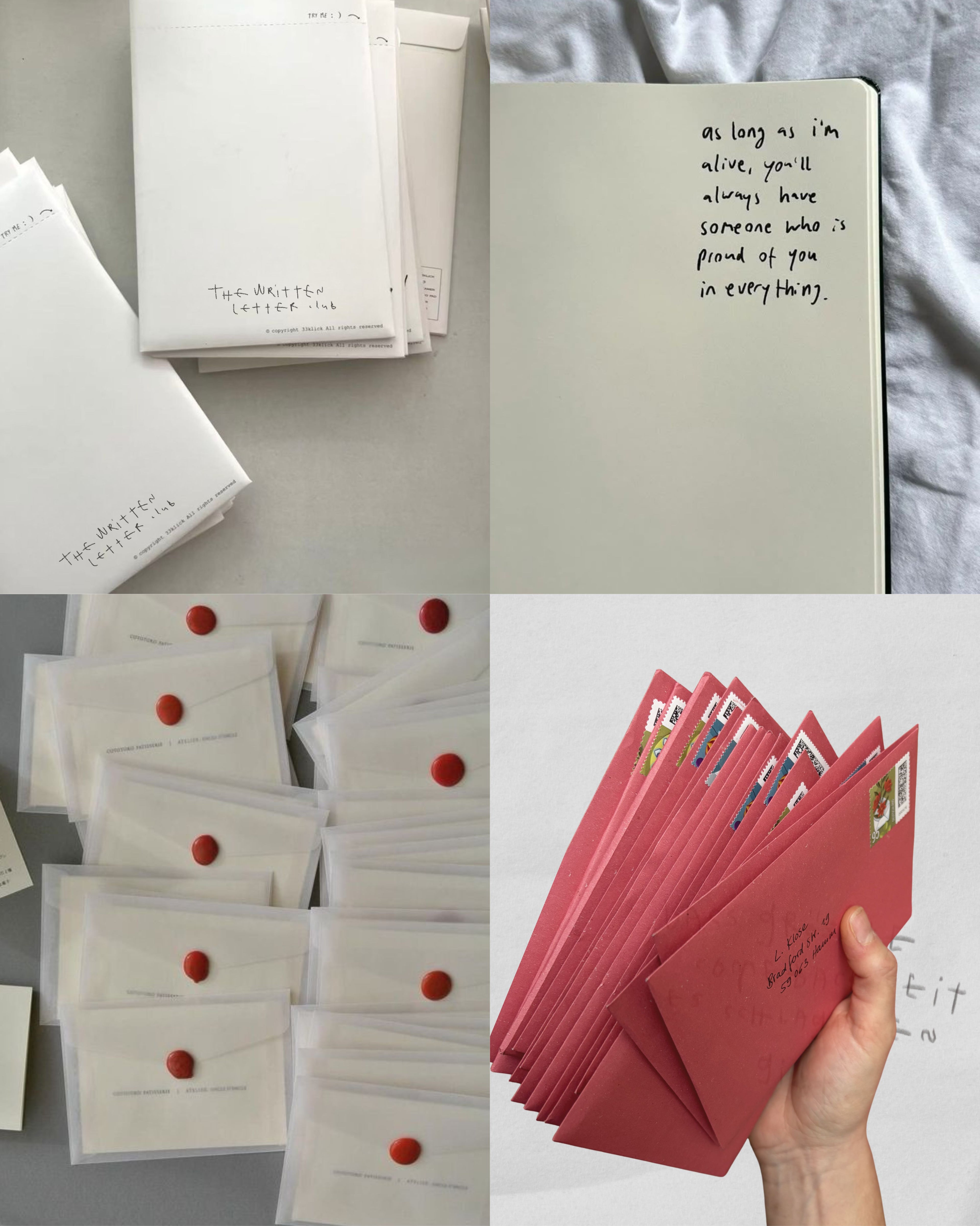 the written letter club