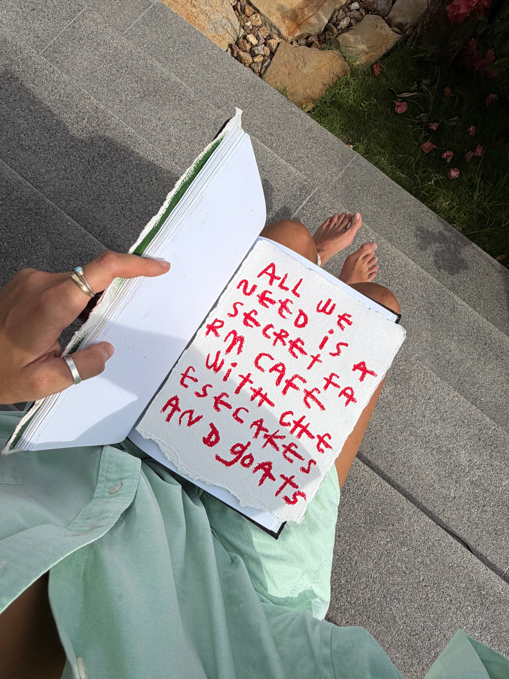 cheesecakes and goats